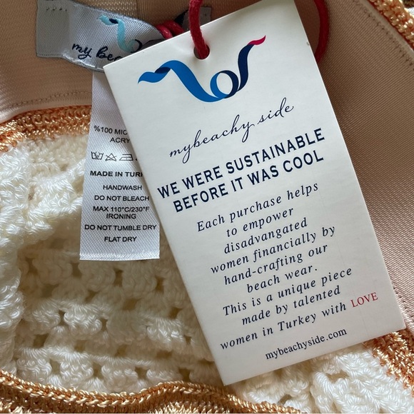 MY BEACHY SIDE Maxi Crochet Skirt  SS23CS14 ECR Resort Wear Beach Walking  NWT - Picture 11 of 12